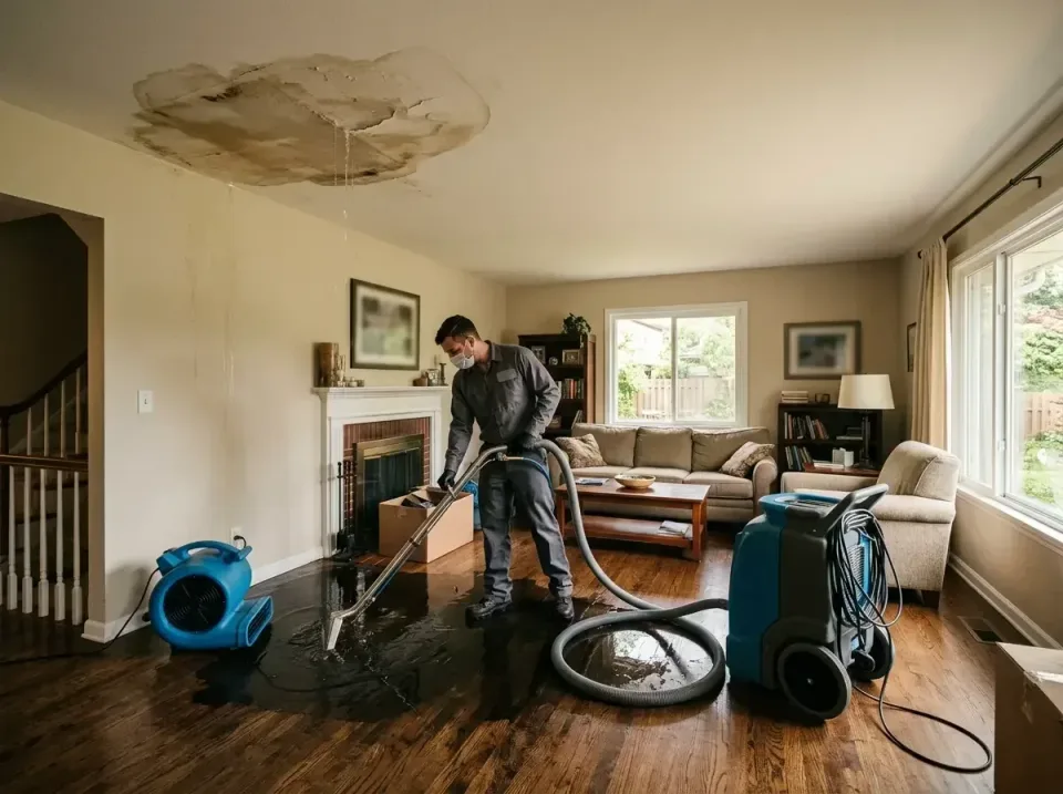 attic-pipe-burst-ceiling-drip-008 — frequently asked questions, Water Damage Restoration & Carpet Care in Willoughby Hills,…